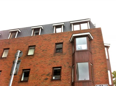 After cleaning of the external surfaces of an apartment block in Cork, by Pro Wash, Ireland